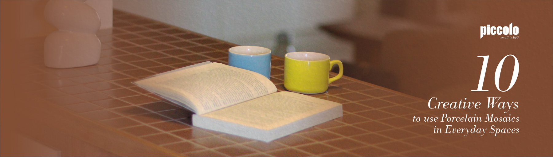 10 façons créatives d'utiliser les mosaïques en porcelaine dans les espaces du quotidien