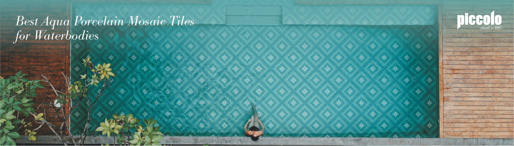 Best Aqua Porcelain Mosaic Tiles for Waterbodies