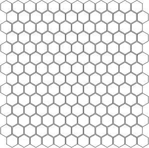 Design - 2.5 cm Hexa Custom