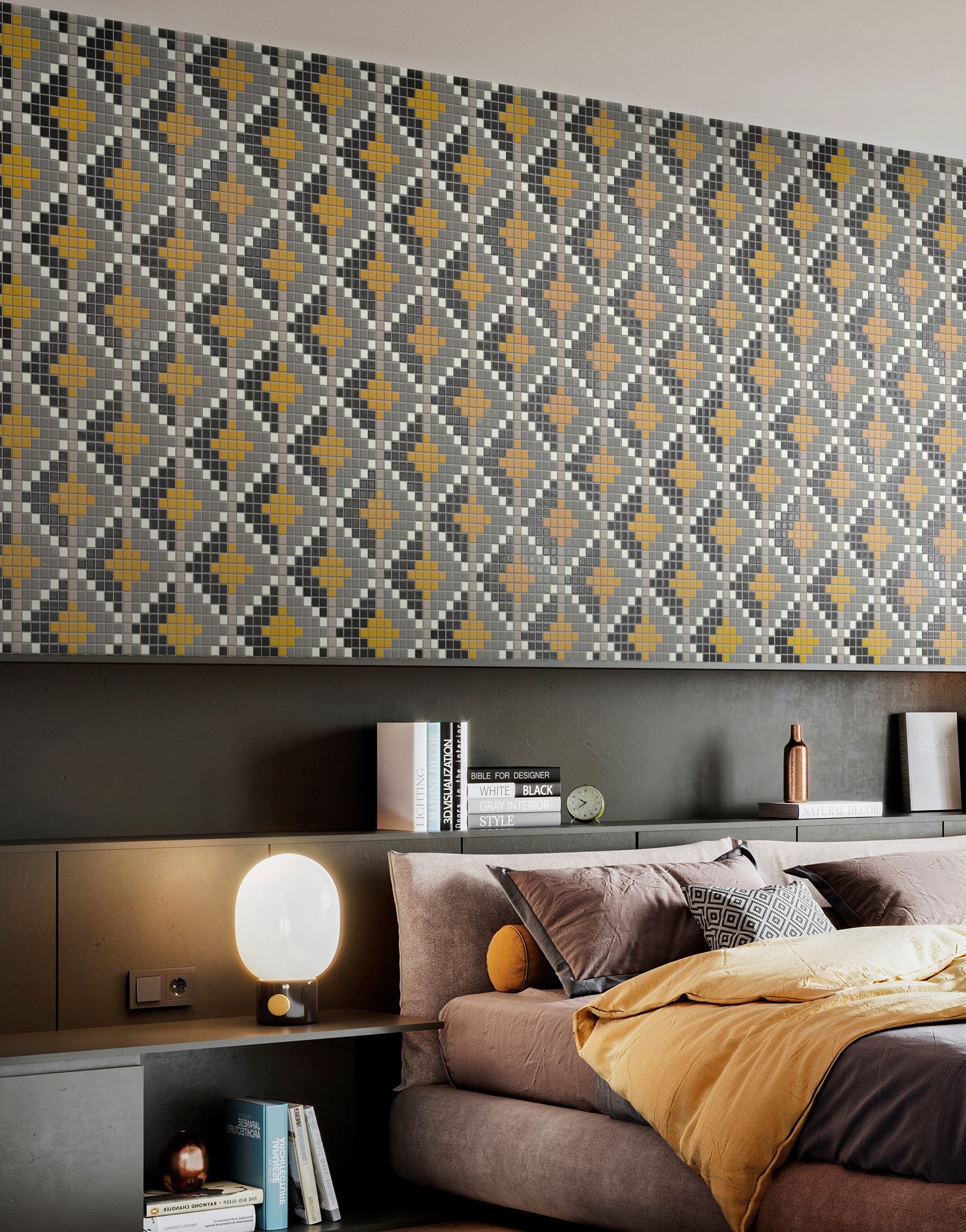 2.5x2.5 cm Aligned | Decoration