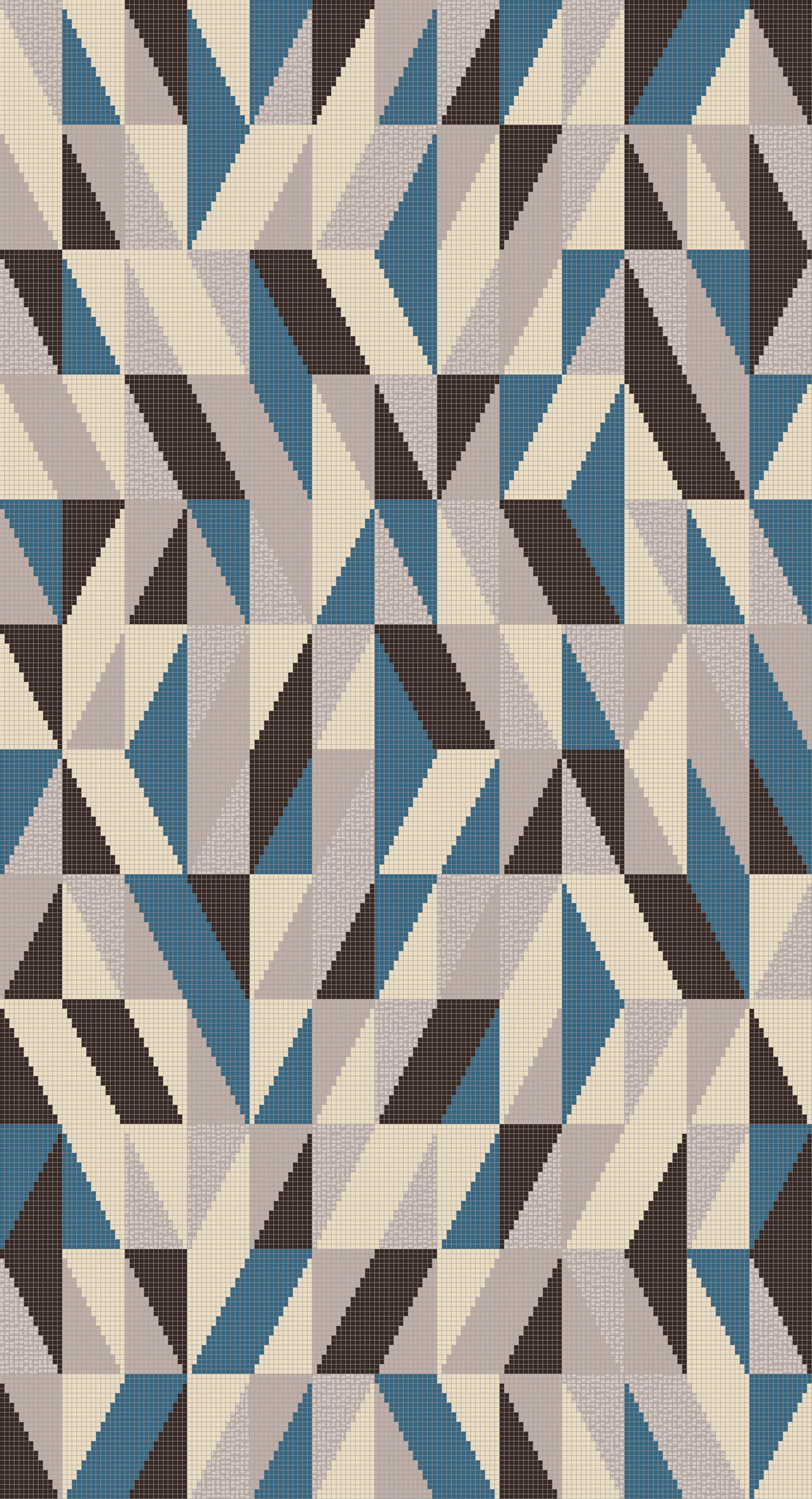 2.5x2.5 cm Aligned | Mural