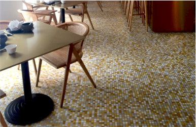 Piccolo for Hospitality: Specifying Bold Mosaic Tile for Hotels and Retail